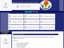 Tablet Screenshot of madesa.com.sv